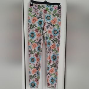 Becco Floral Patterned Leggings  Size  M